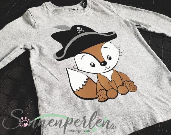 Kinder Shirt Fuchs Captain Chaos