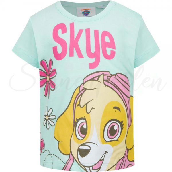 Kinder T-Shirt Paw Patrol Skye Türkis